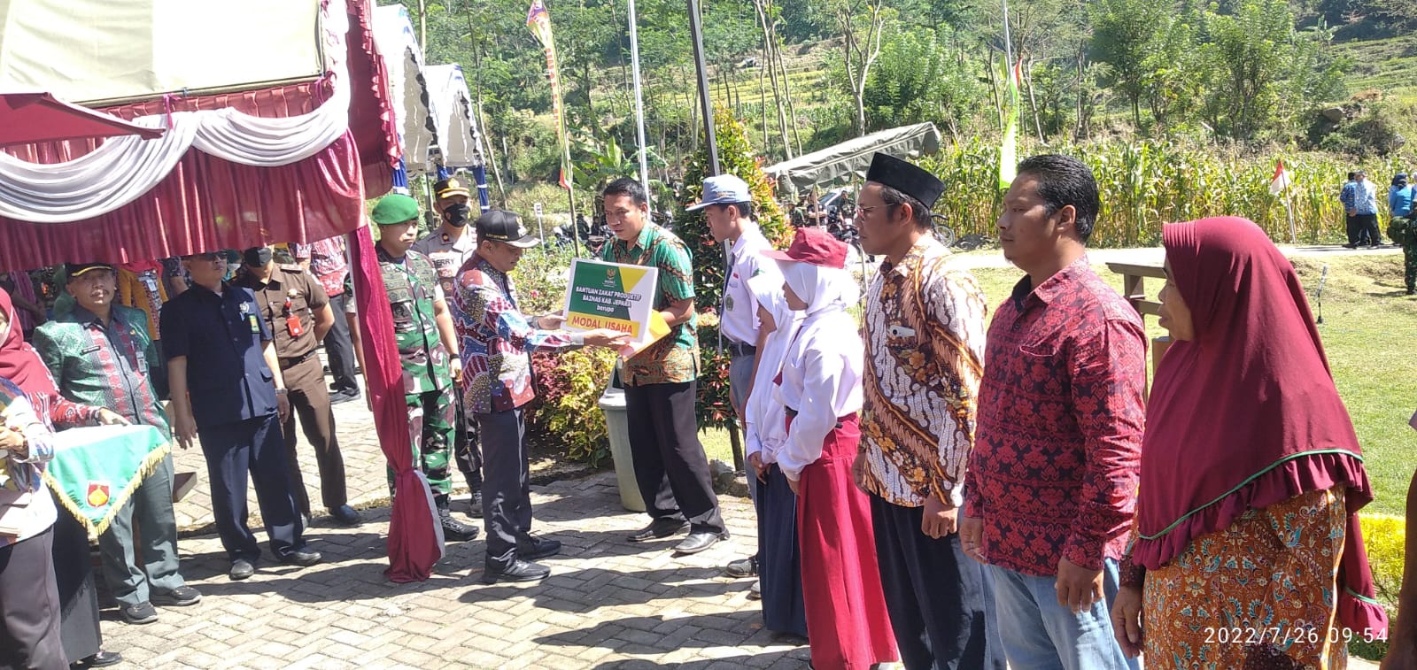 baznas-kabupaten-jepara-dukung-tmmd-kodim-0719-di-desa-tempur-keling