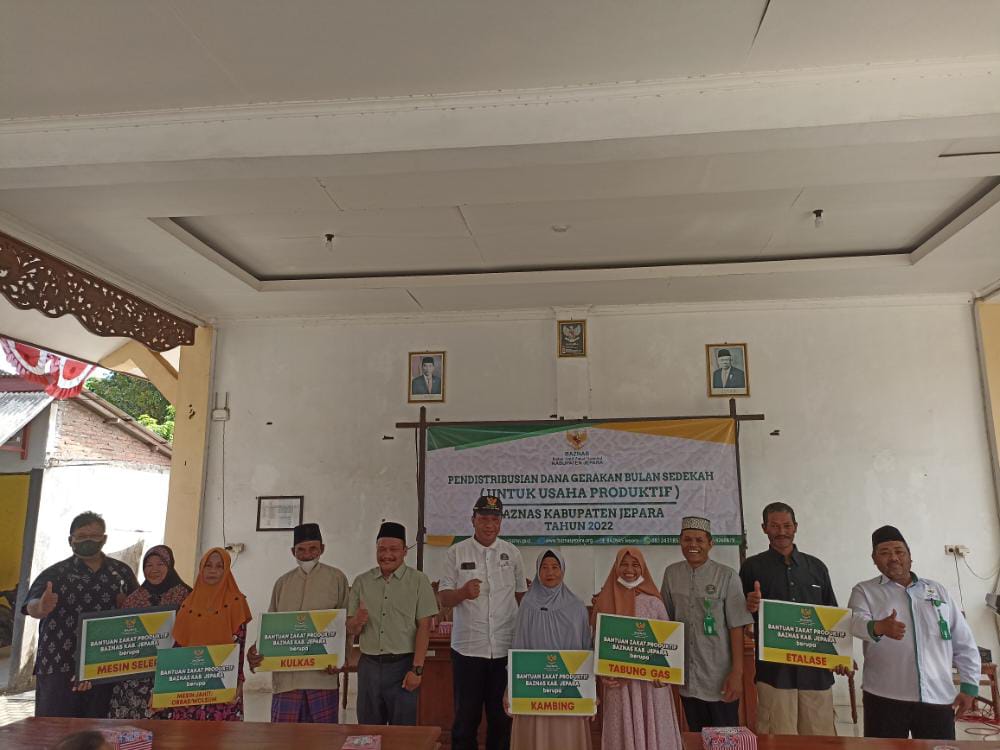 baznas-jepara-distribusikan-hasil-gerakan-bulan-sedekah