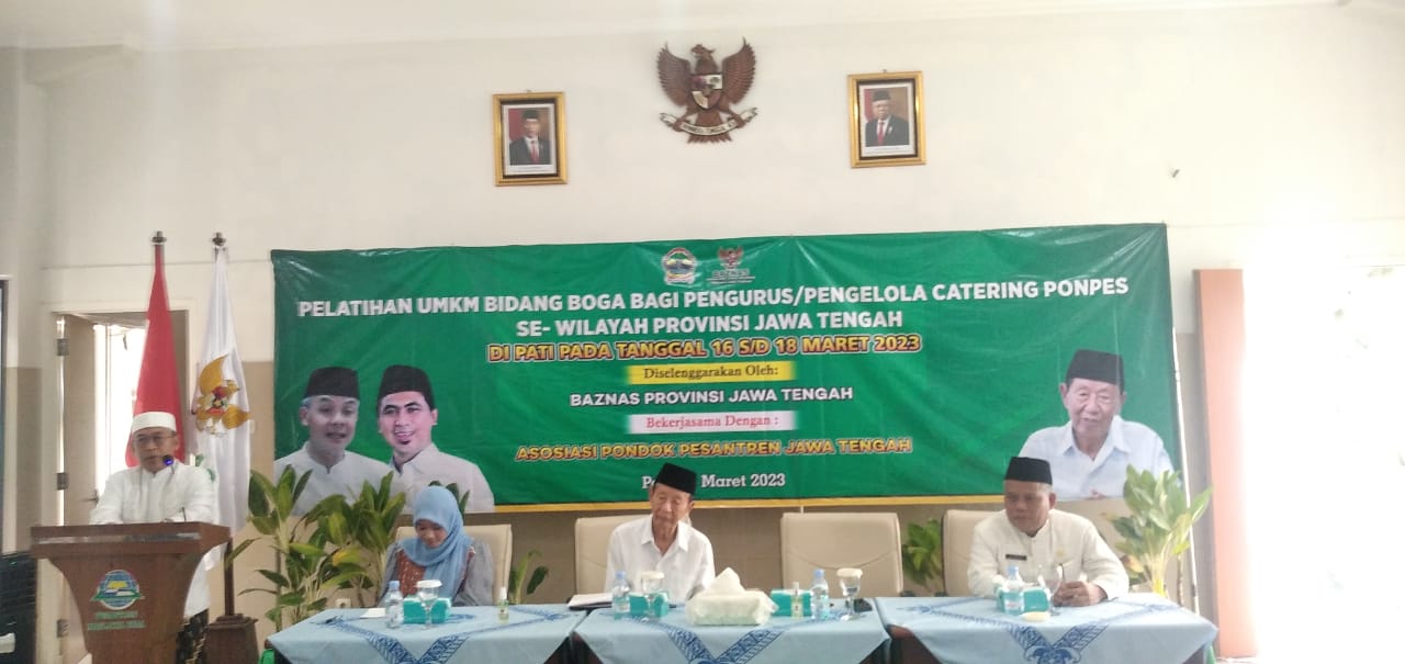 baznas-jawa-tengah-latih-tata-boga-bagi-pengelola-catering-pondok-pesantren