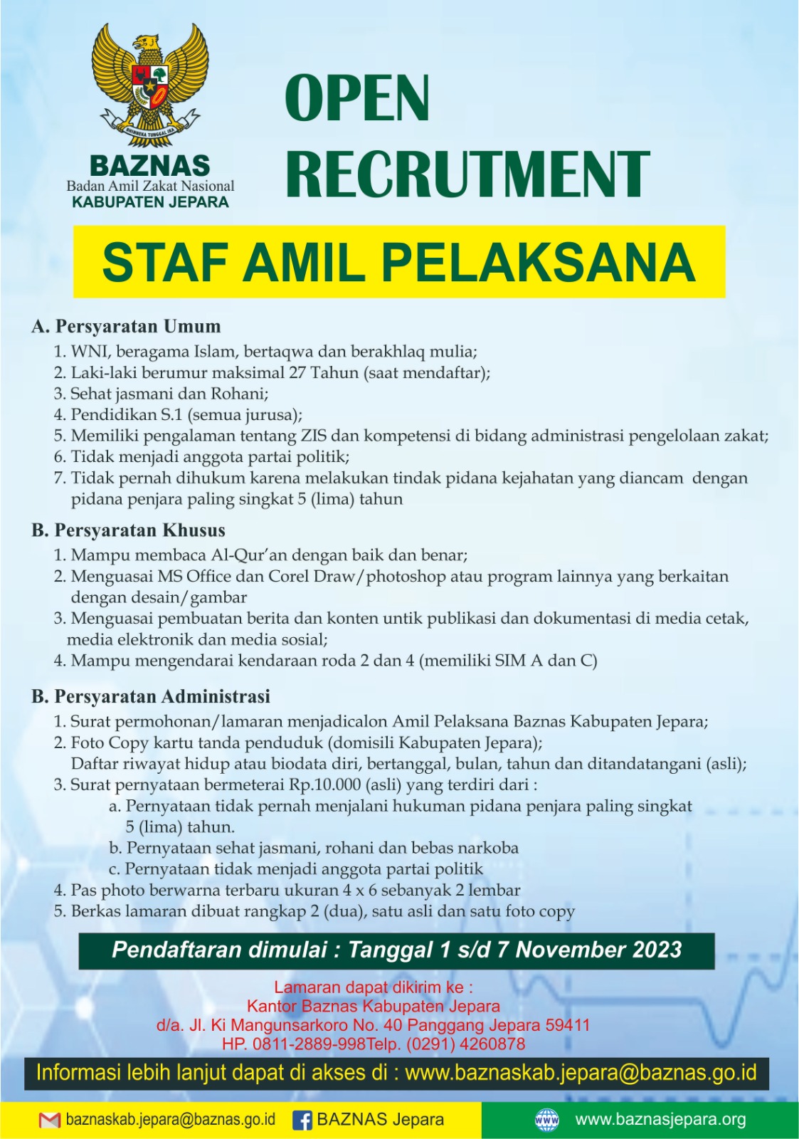 rekrutmen-amil-pelaksana-baznas-kabupaten-jepara
