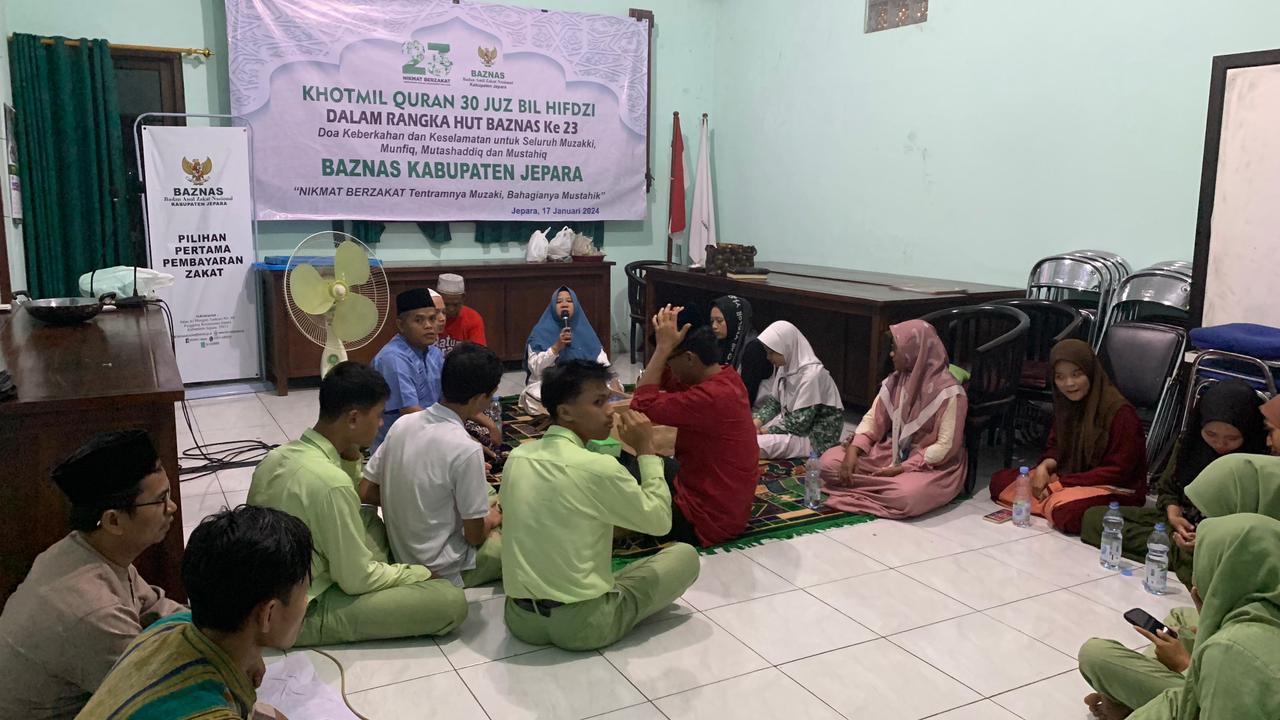 sambut-hut-ke-23-baznas-kabupaten-jepara-adakan-khotmil-quran
