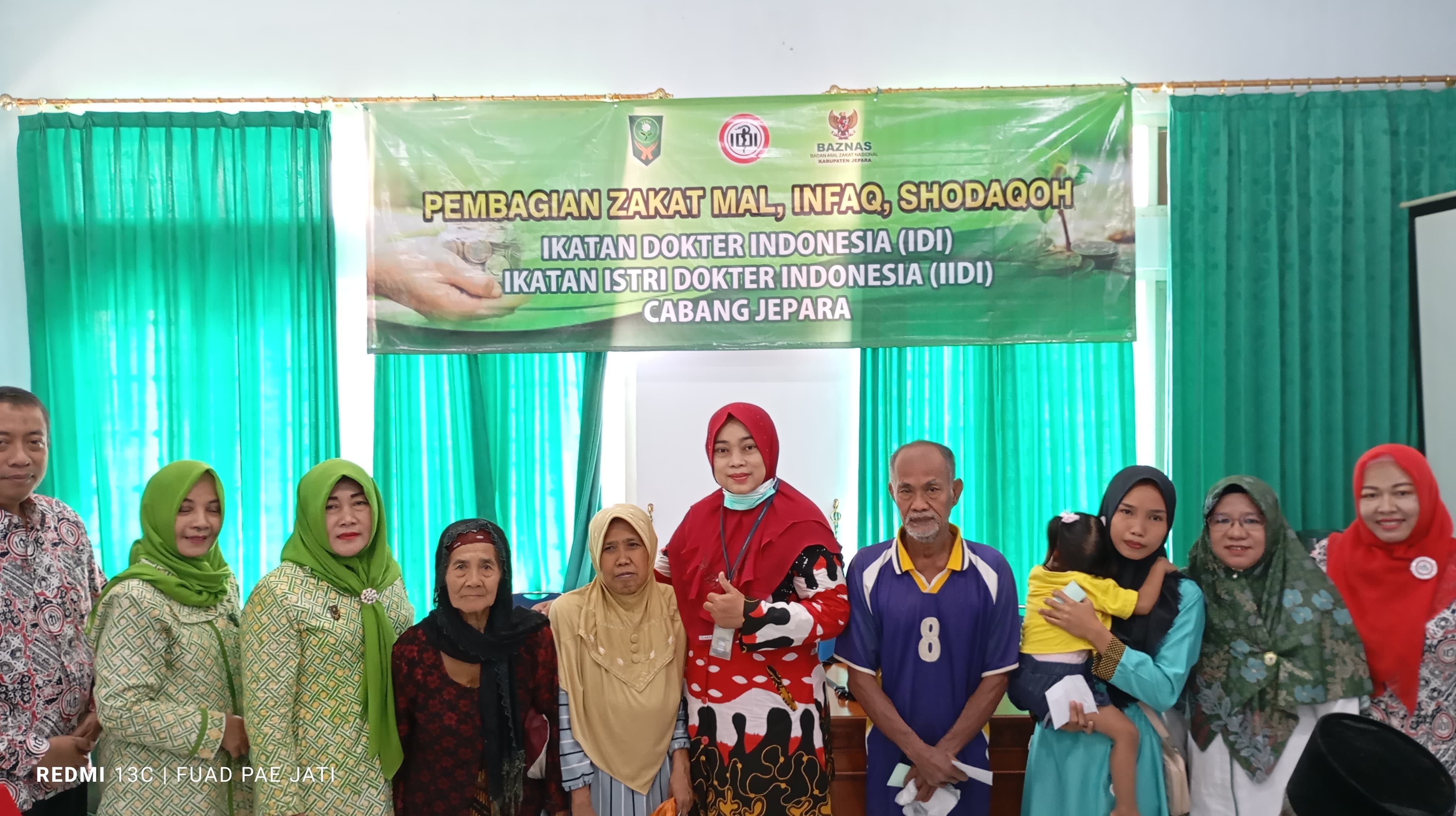 gandeng-idi-baznas-jepara-salurkan-zis