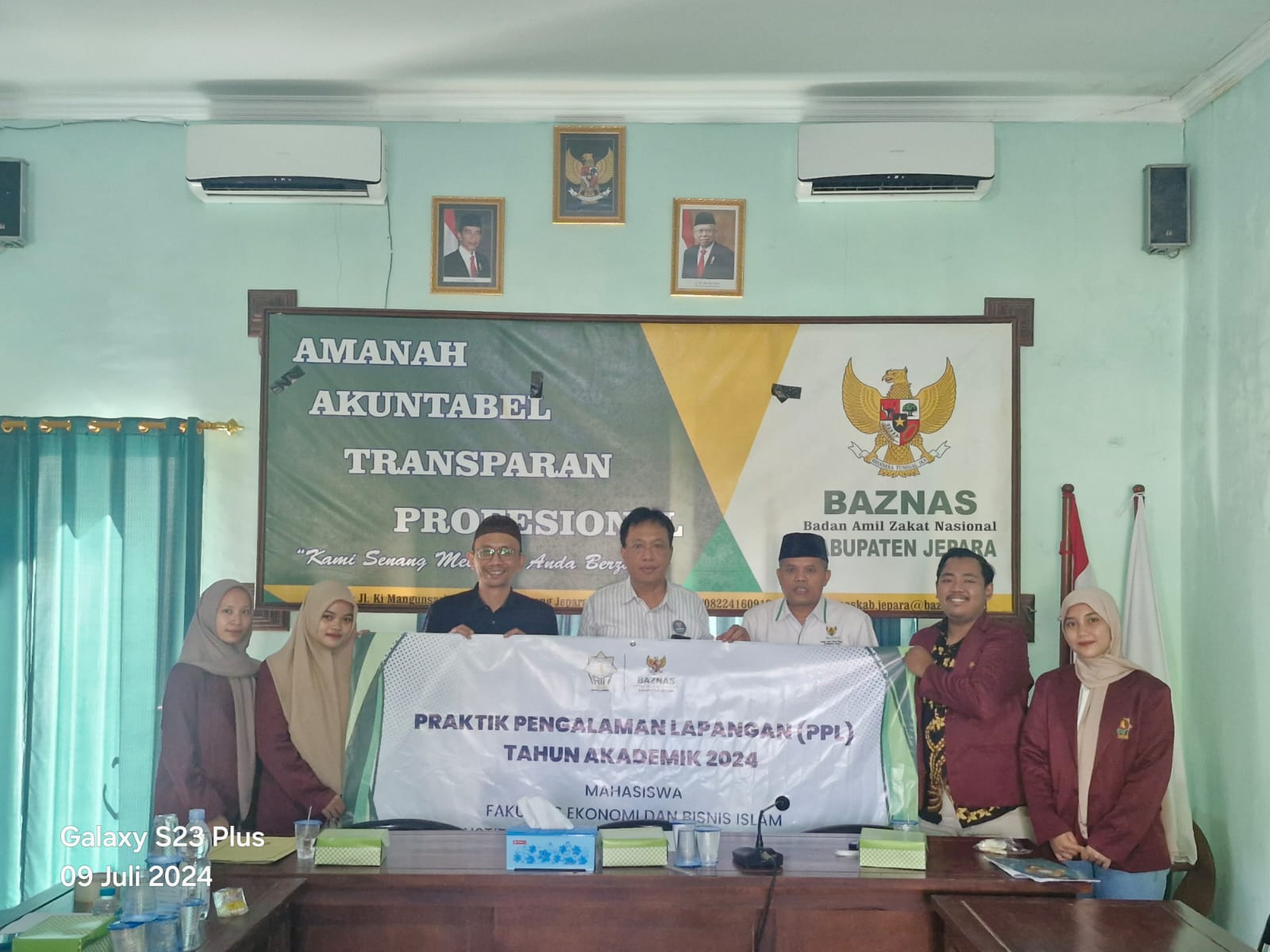 baznas-jepara-terima-mahasiswa-ppl-iain-kudus