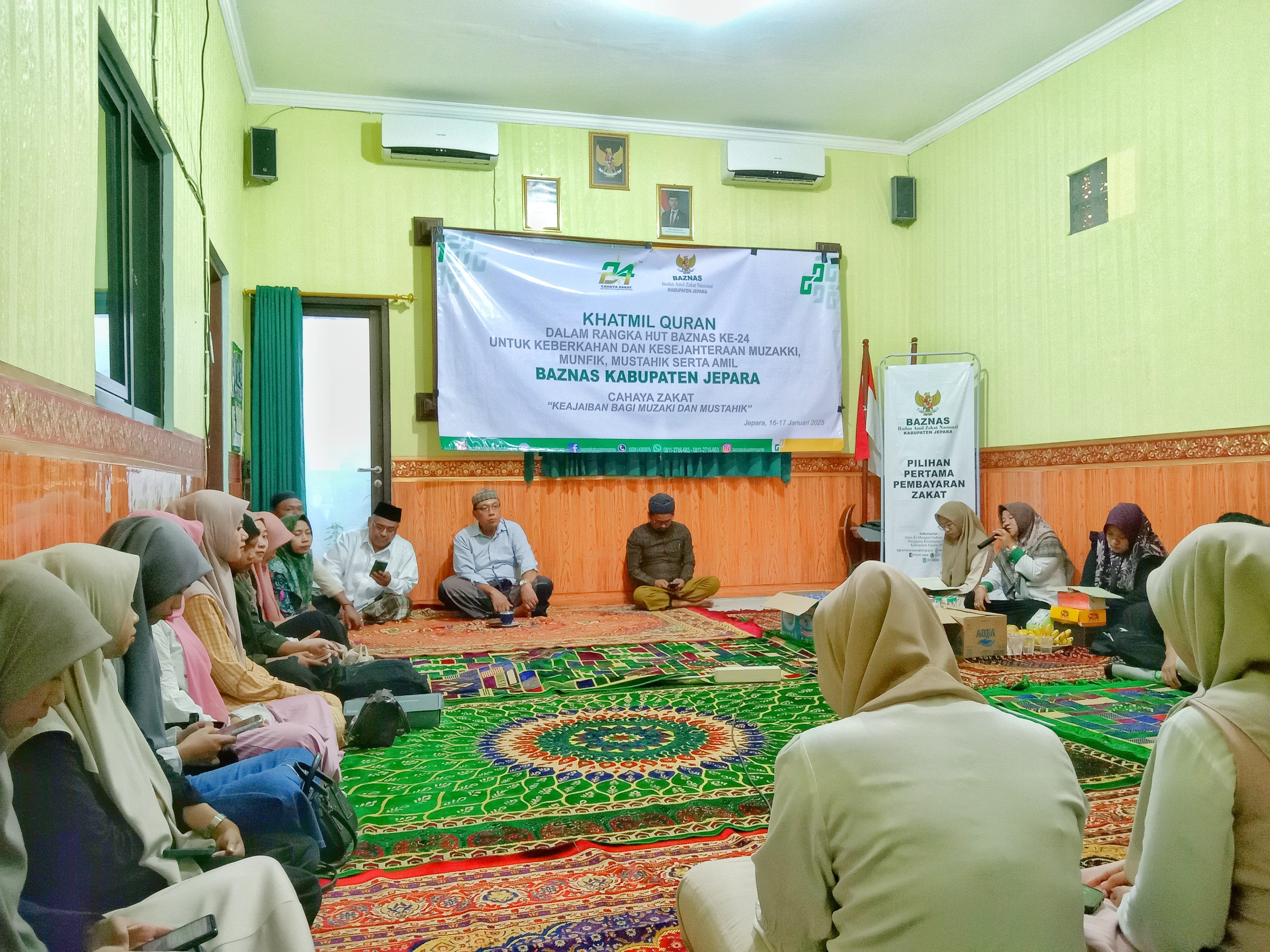 peringati-hut-ke-24-baznas-jepara-gelar-khatmil-quran