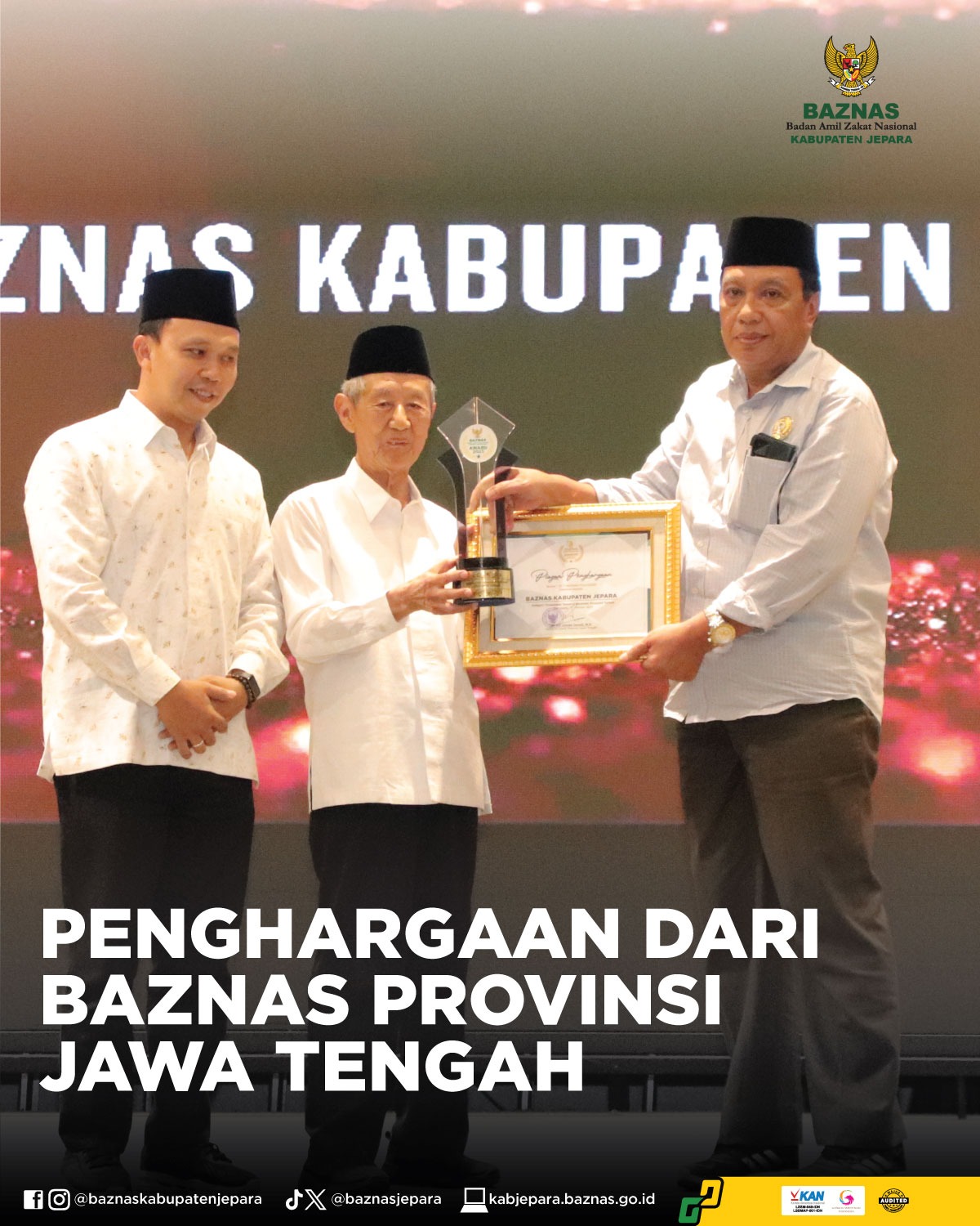 konsisten-salurkan-zakat-produktif-baznas-jepara-raih-penghargaan